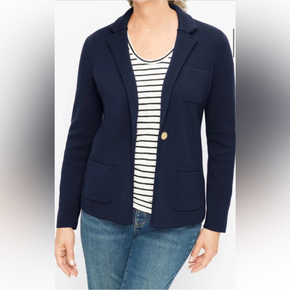 Talbots Modern Sweater Blazer - Cardigan
